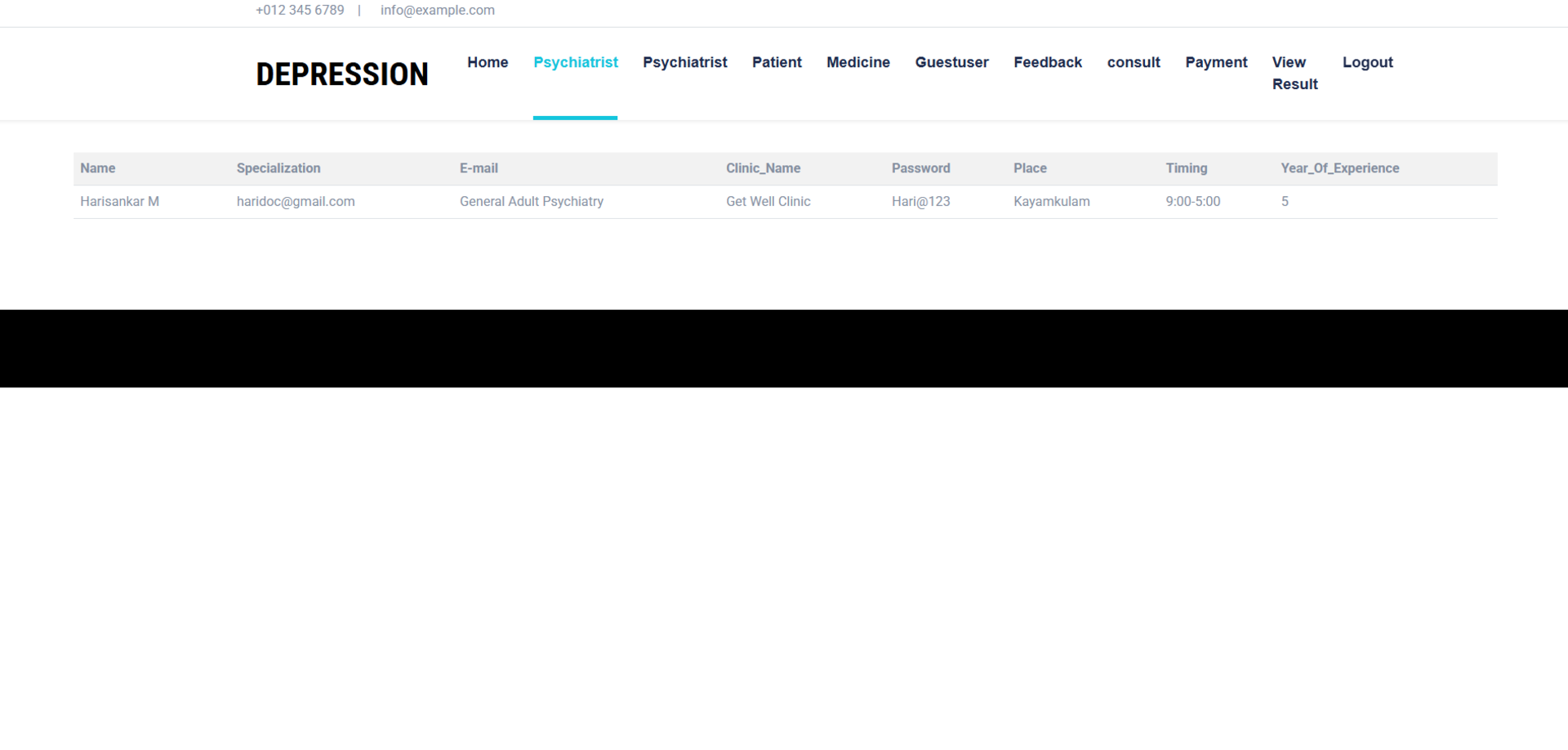 Depression Detection Screenshot 9